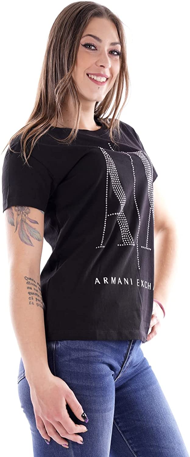 ARMANI EXCHANGE AX T-shirt Donna nero