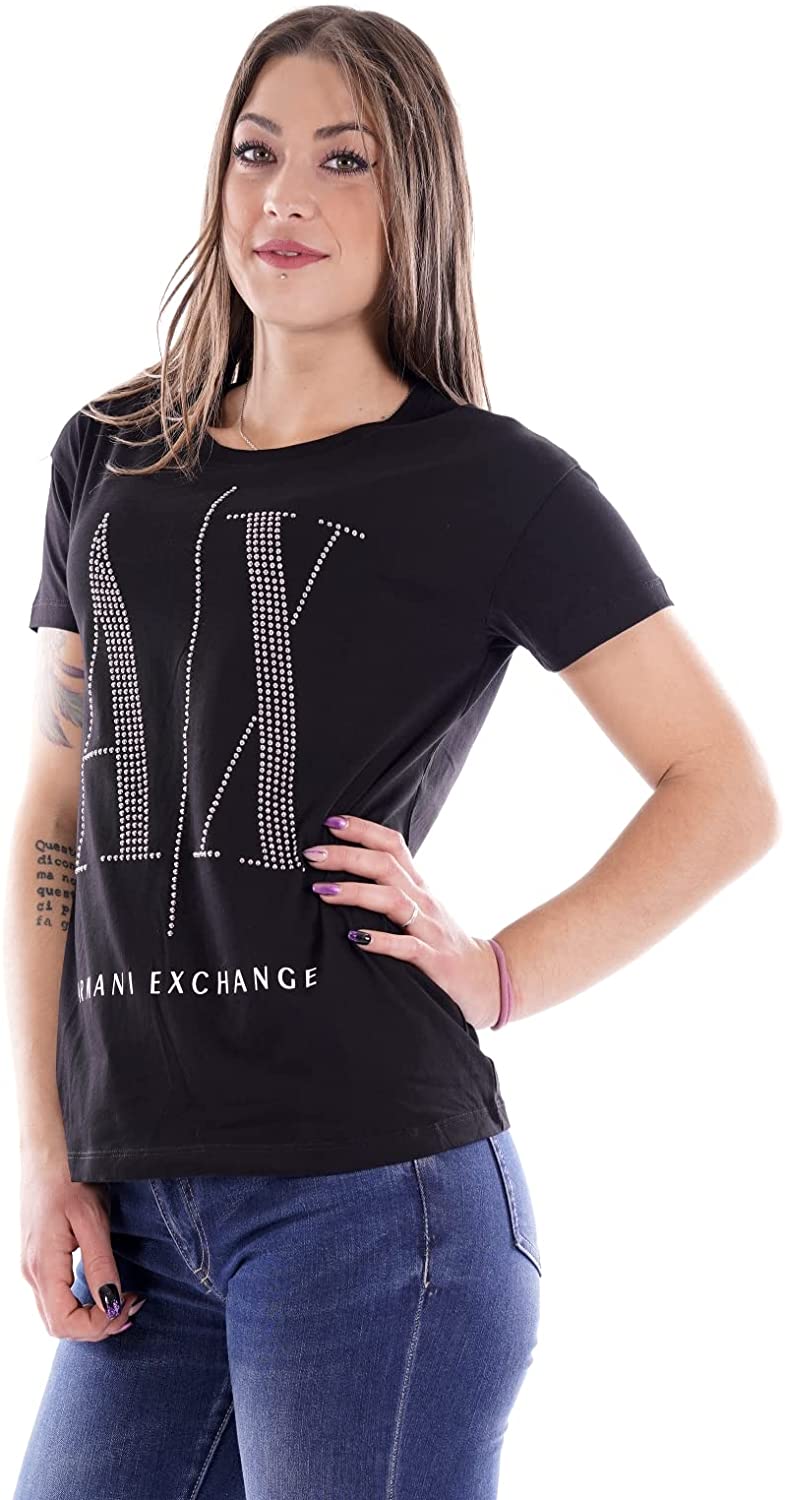 ARMANI EXCHANGE AX T-shirt Donna nero