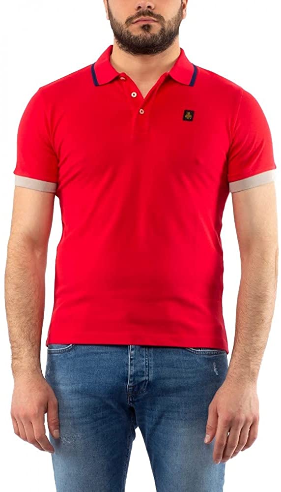 REFRIGIWEAR Polo Uomo rosso