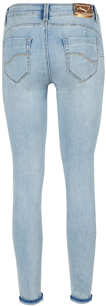 YES-ZEE Jeans Donna blu