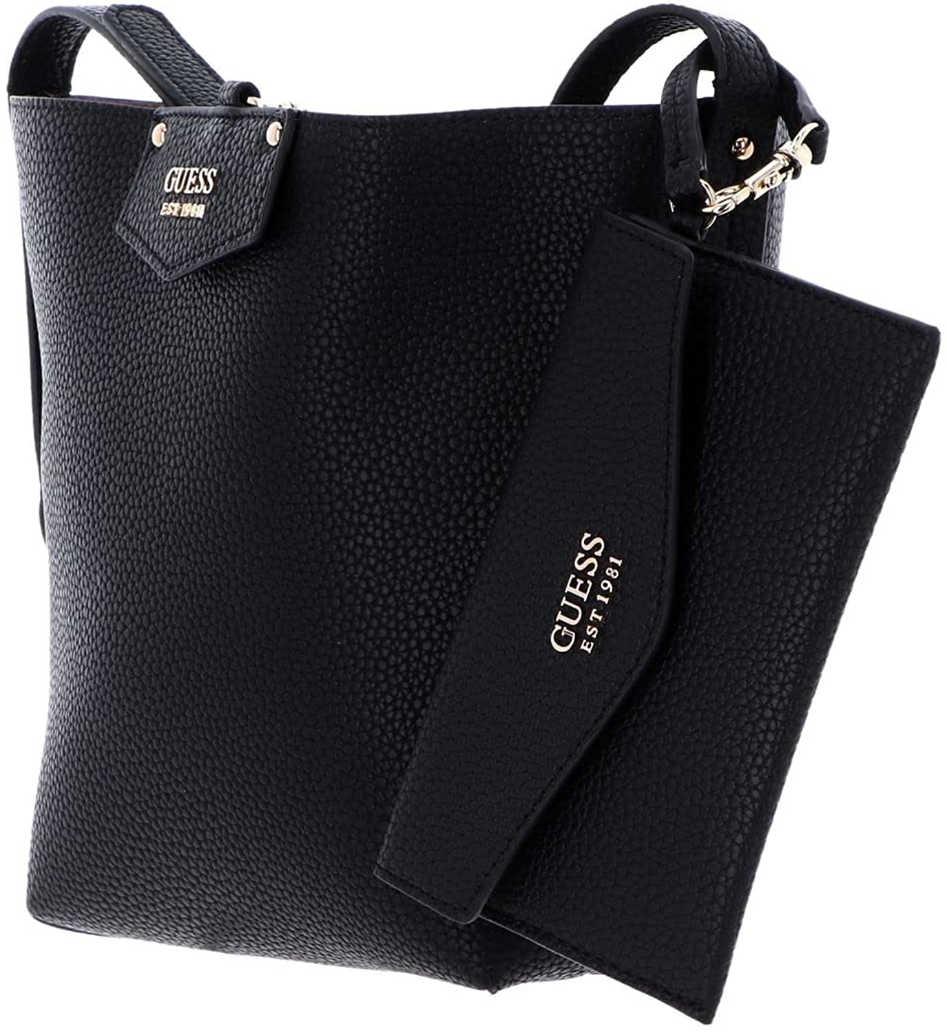 GUESS Borsa a Spalla Donna nero
