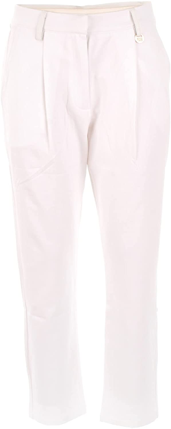 YES-ZEE Pantalone Donna bianco