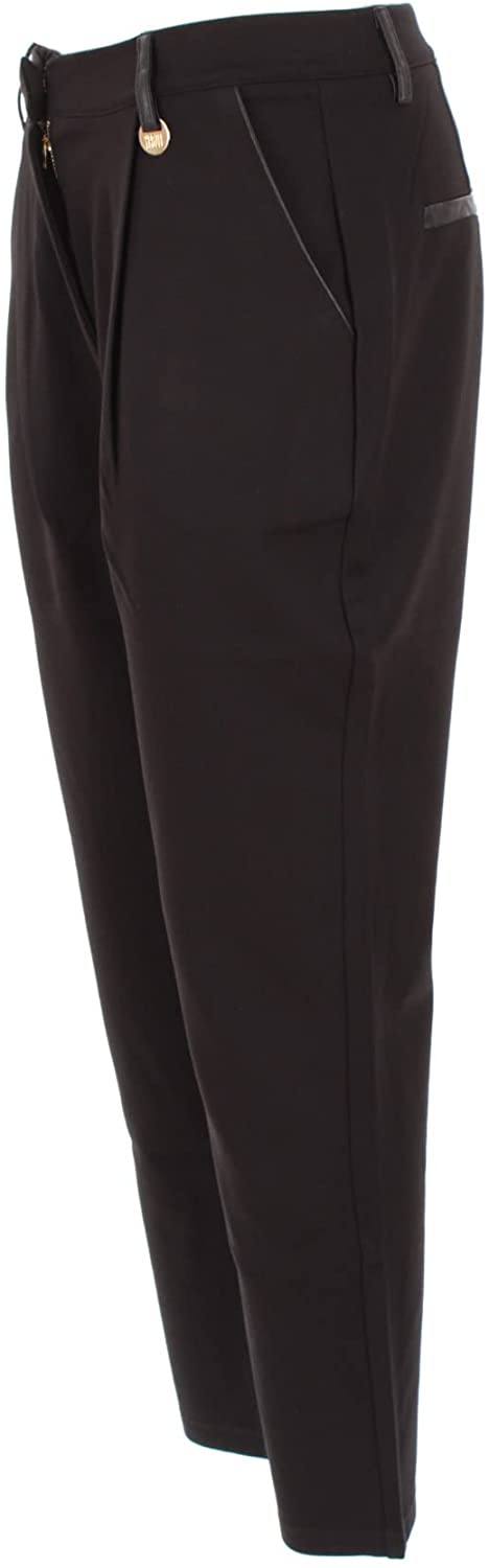 YES-ZEE Pantalone Donna nero