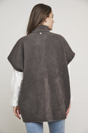 RINO & PELLE Pelliccetta smanicata donna foresta HELEN.5002411NIGHT FOREST