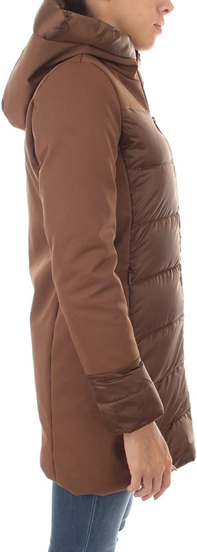 HOX Piumino Donna marrone
