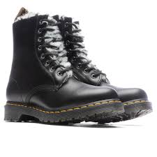 DR. MARTENS Scarpa anfibio donna nero 1460 SERENA atlas black