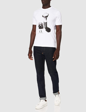 ARMANI EXCHANGE AX T-shirt Uomo bianco