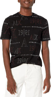 ARMANI EXCHANGE AX T-shirt Uomo nero 6KZTFW ZJ1DZ 2235