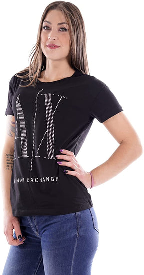 ARMANI EXCHANGE AX T-shirt Donna nero