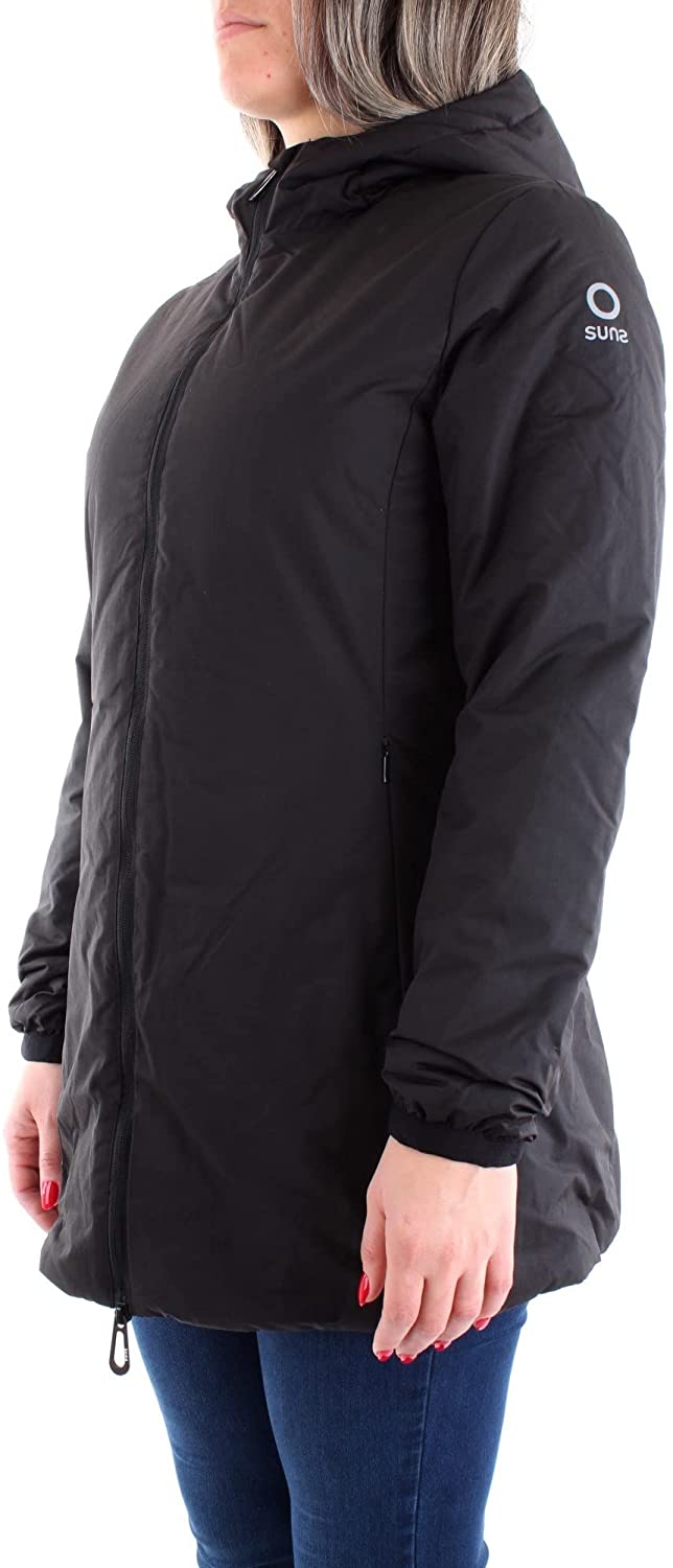 SUNS Giaccone Donna nero