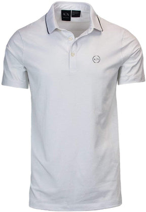 ARMANI EXCHANGE AX Polo Uomo bianco