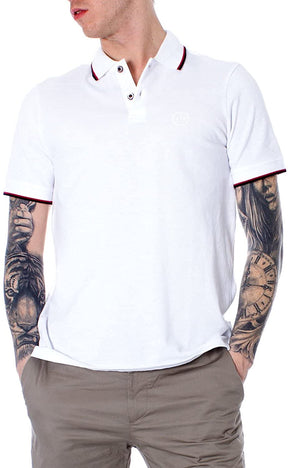 ARMANI EXCHANGE AX Polo Uomo bianco