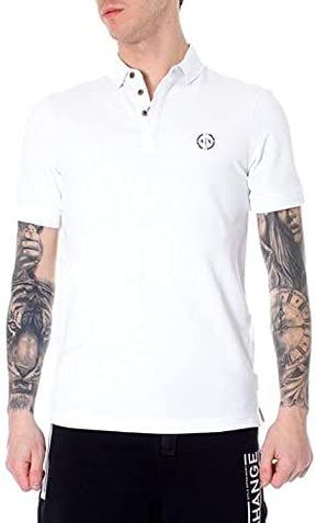 ARMANI EXCHANGE AX Polo Uomo bianco