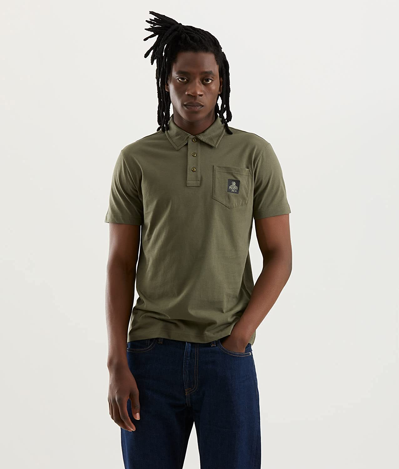 REFRIGIWEAR Polo Uomo verde Charlie O