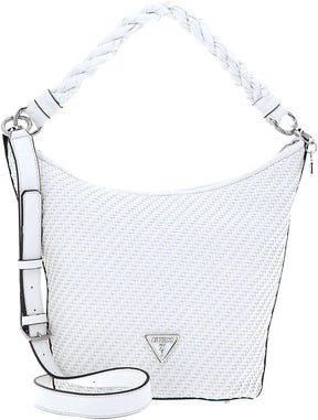 GUESS Borsa a Spalla Donna bianco
