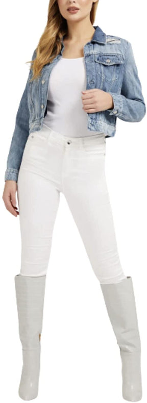 GUESS Giubbino Donna blu