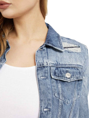 GUESS Giubbino Donna blu